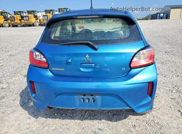 ML32AWHJ5NH006149 2022 MITSUBISHI MIRAGE Blue Widok z tyłu