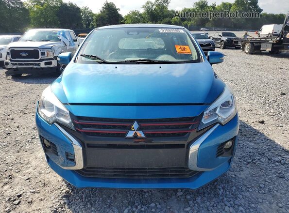 ML32AWHJ5NH006149 2022 MITSUBISHI MIRAGE Blue Widok z przodu