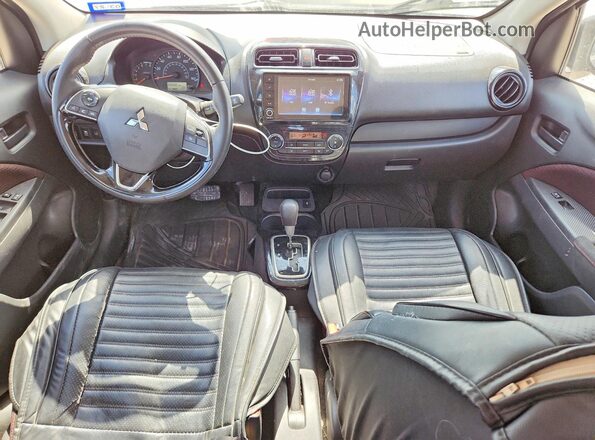 ML32AWHJ5PH003609 2023 MITSUBISHI MIRAGE Black წინა პანელის ხედი