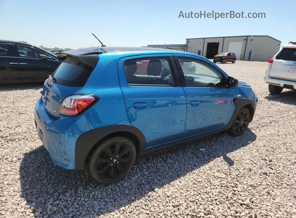 ML32AWHJXPH006439 2023 MITSUBISHI MIRAGE Blue Задня права чверть