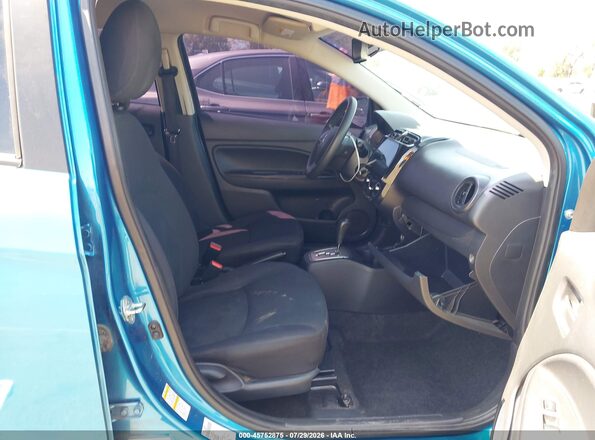 ML32F3FJ0HHF10313 2017 MITSUBISHI MIRAGE G4 Blue Widok wnętrza z przodu