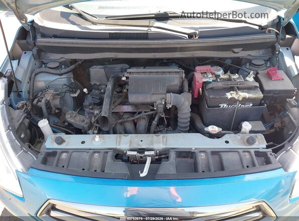 ML32F3FJ0HHF10313 2017 MITSUBISHI MIRAGE G4 Blue Widok z tyłu