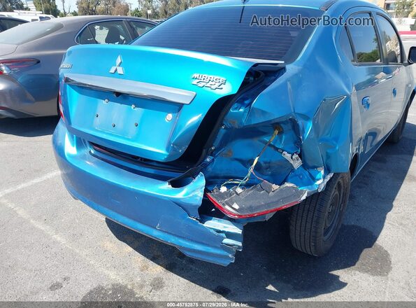 ML32F3FJ0HHF10313 2017 MITSUBISHI MIRAGE G4 Blue Widok z przodu