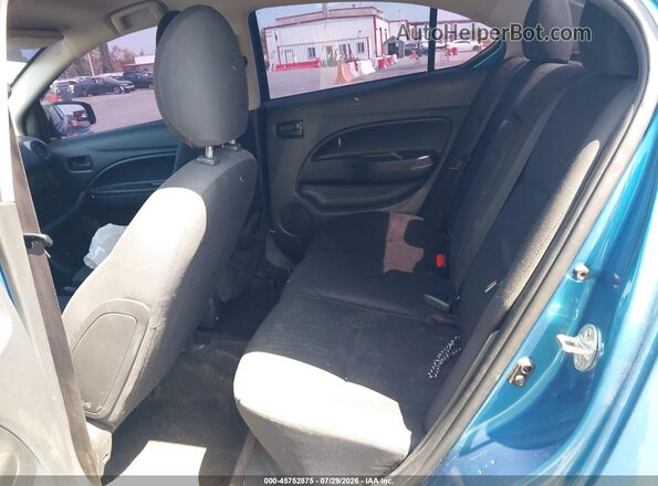 ML32F3FJ0HHF10313 2017 MITSUBISHI MIRAGE G4 Blue Widok naklejki z numerem VIN