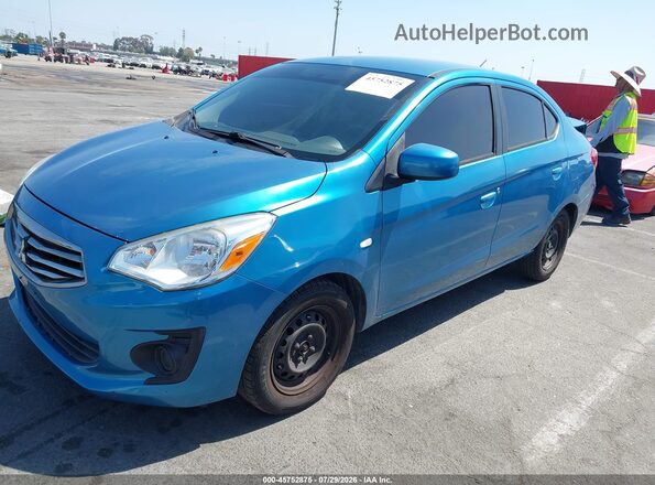 ML32F3FJ0HHF10313 2017 MITSUBISHI MIRAGE G4 Blue Przód lewy