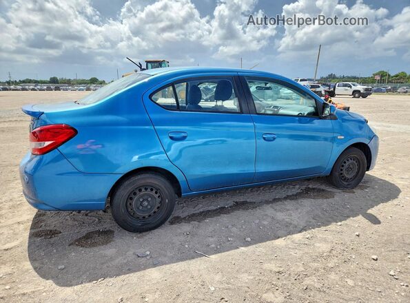 ML32F3FJ0JHF13170 2018 MITSUBISHI MIRAGE Blue Tył prawy
