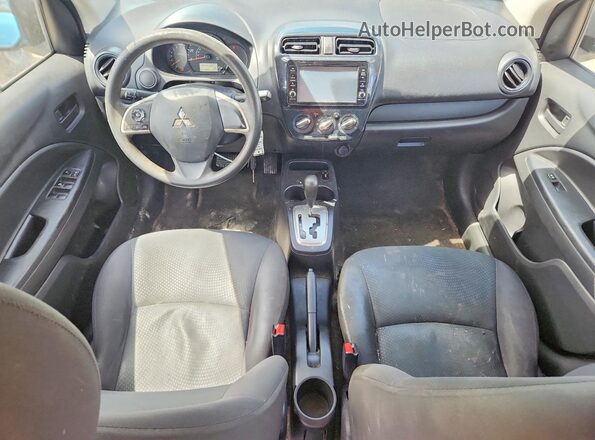 ML32F3FJ0JHF13170 2018 MITSUBISHI MIRAGE Blue Widok deski rozdzielczej