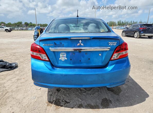 ML32F3FJ0JHF13170 2018 MITSUBISHI MIRAGE Blue Widok z tyłu