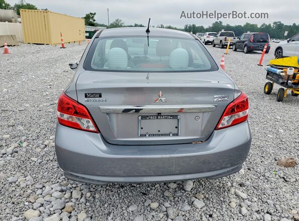 ML32F3FJ0KHF07807 2019 MITSUBISHI MIRAGE Silver Widok z tyłu