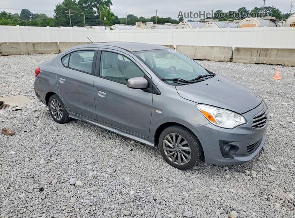 ML32F3FJ0KHF07807 2019 MITSUBISHI MIRAGE Silver Przód prawy