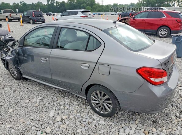 ML32F3FJ0KHF07807 2019 MITSUBISHI MIRAGE Silver Tył lewy