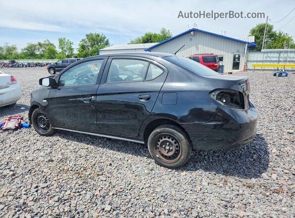 ML32F3FJ0KHF14921 2019 MITSUBISHI MIRAGE Black Trasero izquierdo