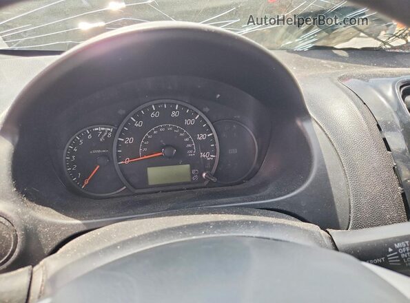 ML32F3FJ0KHF14921 2019 MITSUBISHI MIRAGE Black Vista del cuadro de instrumentos