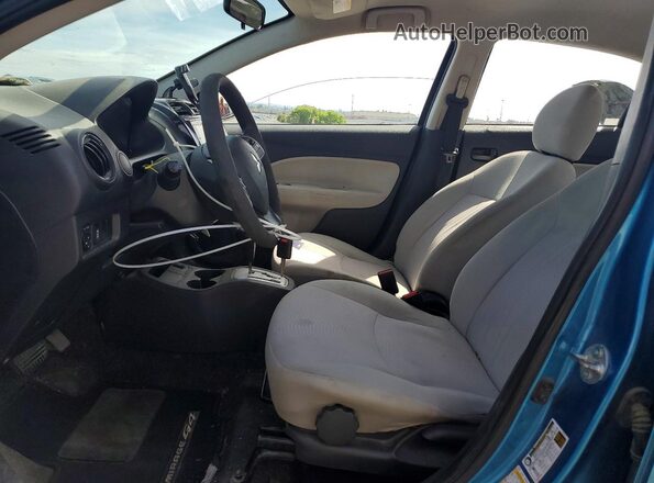 ML32F3FJ0LHF00826 2020 MITSUBISHI MIRAGE Синий Вид салона спереди