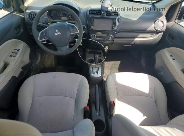 ML32F3FJ0LHF00826 2020 MITSUBISHI MIRAGE Синий Вид панели приборов