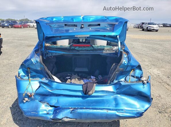 ML32F3FJ0LHF00826 2020 MITSUBISHI MIRAGE Синий Вид сзади