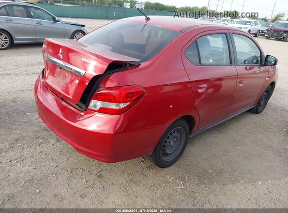 ML32F3FJ0LHF02706 2020 MITSUBISHI MIRAGE G4 Red Հետևի աջ