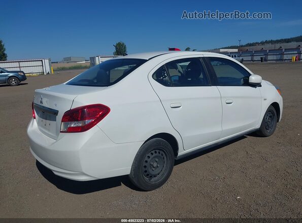 ML32F3FJ0LHF10448 2020 MITSUBISHI MIRAGE G4 White Հետևի աջ