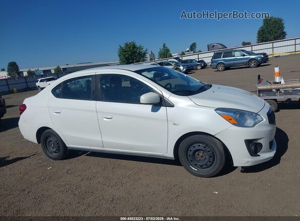 ML32F3FJ0LHF10448 2020 MITSUBISHI MIRAGE G4 White Սալոնի 360 աստիճան տեսք