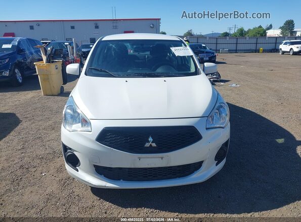 ML32F3FJ0LHF10448 2020 MITSUBISHI MIRAGE G4 White Սալոնի հետևի տեսք