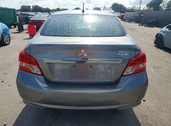 ML32F3FJ1HHF20137 2017 MITSUBISHI MIRAGE Gray Rear view