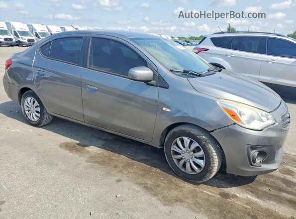 ML32F3FJ1HHF20137 2017 MITSUBISHI MIRAGE Gray Front right