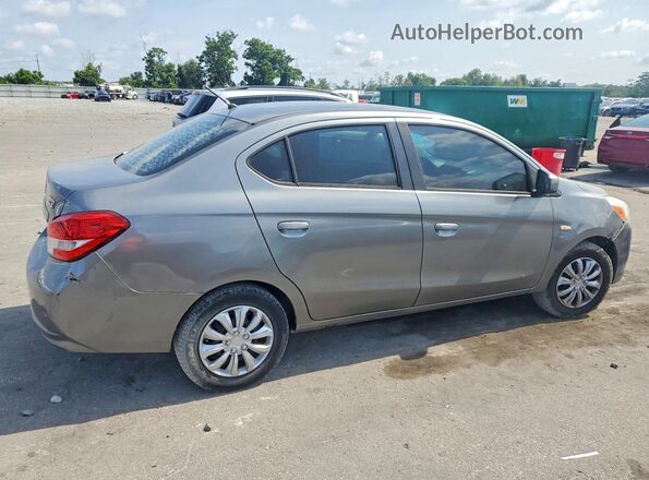 ML32F3FJ1HHF20137 2017 MITSUBISHI MIRAGE Gray Rear right