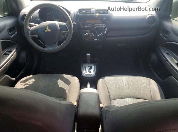 ML32F3FJ1HHF20137 2017 MITSUBISHI MIRAGE Gray Dashboard view