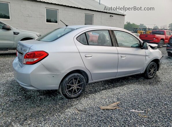 ML32F3FJ1JHF04350 2018 MITSUBISHI MIRAGE Серебряный Задняя правая четверть