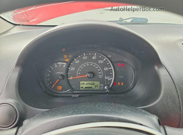 ML32F3FJ1JHF06146 2018 MITSUBISHI MIRAGE Burgundy Вид щитка приладів