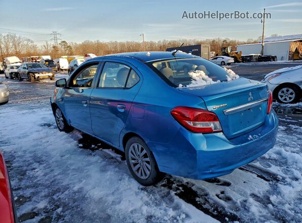 ML32F3FJ1JHF07233 2018 MITSUBISHI MIRAGE Blue Հետևի ձախ