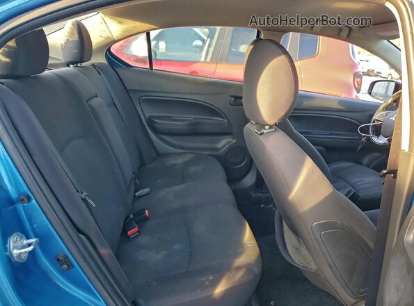ML32F3FJ1JHF07233 2018 MITSUBISHI MIRAGE Blue Հետևի նստատեղերի տեսք
