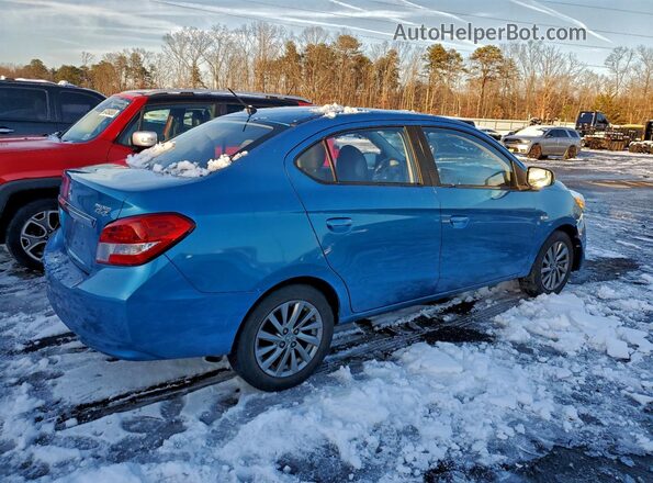 ML32F3FJ1JHF07233 2018 MITSUBISHI MIRAGE Blue Հետևի աջ