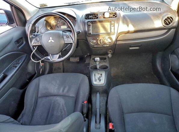 ML32F3FJ1JHF07233 2018 MITSUBISHI MIRAGE Blue Առջևի վահանակի տեսք