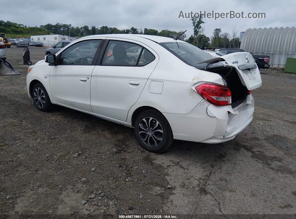 ML32F3FJ1JHF11346 2018 MITSUBISHI MIRAGE G4 White უკანა მარცხენა