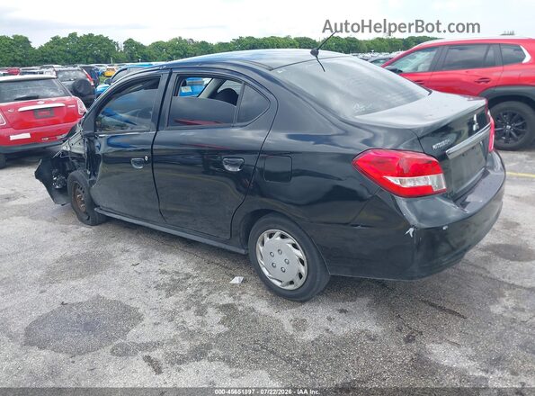 ML32F3FJ1KHF04575 2019 MITSUBISHI MIRAGE G4 Черный Задняя левая четверть