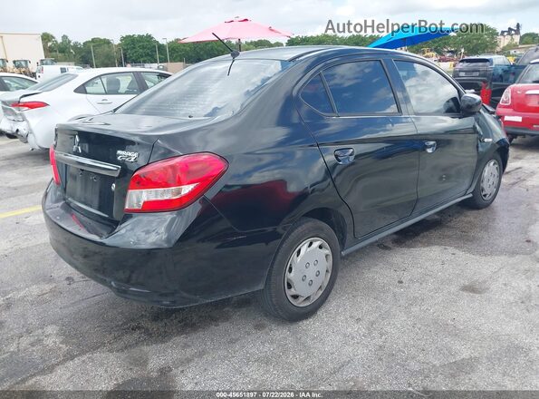 ML32F3FJ1KHF04575 2019 MITSUBISHI MIRAGE G4 Черный Задняя правая четверть