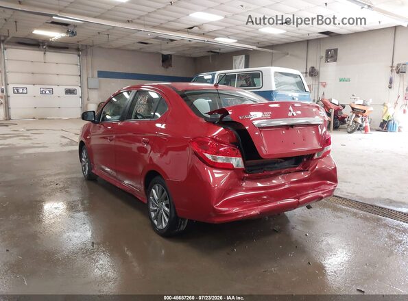 ML32F3FJ1KHF08254 2019 MITSUBISHI MIRAGE G4 Red Rear left