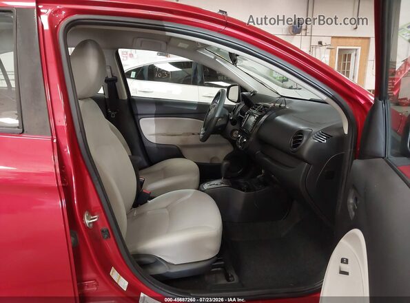 ML32F3FJ1KHF08254 2019 MITSUBISHI MIRAGE G4 Red Front interior view