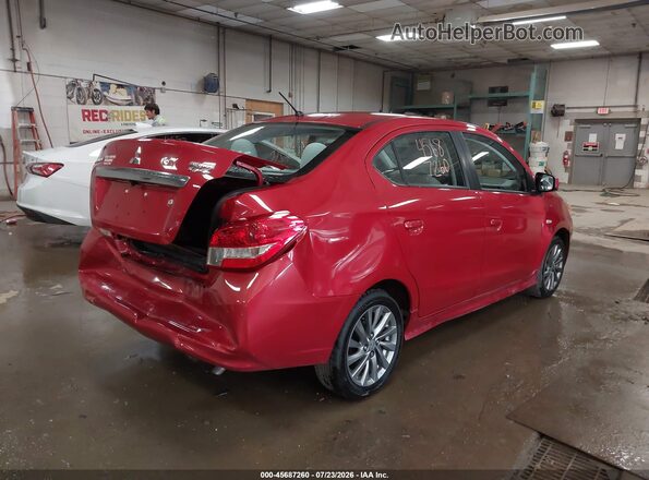 ML32F3FJ1KHF08254 2019 MITSUBISHI MIRAGE G4 Red Rear right