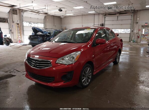 ML32F3FJ1KHF08254 2019 MITSUBISHI MIRAGE G4 Red Front left