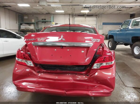 ML32F3FJ1KHF08254 2019 MITSUBISHI MIRAGE G4 Red Front view