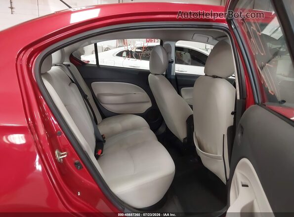 ML32F3FJ1KHF08254 2019 MITSUBISHI MIRAGE G4 Red VIN sticker view