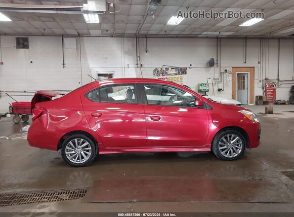 ML32F3FJ1KHF08254 2019 MITSUBISHI MIRAGE G4 Red Rear interior view