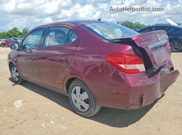 ML32F3FJ1KHF12157 2019 MITSUBISHI MIRAGE Purple Trasero izquierdo
