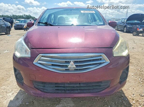 ML32F3FJ1KHF12157 2019 MITSUBISHI MIRAGE Purple Vista frontal