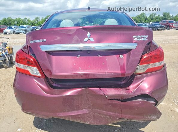 ML32F3FJ1KHF12157 2019 MITSUBISHI MIRAGE Purple Vista trasera