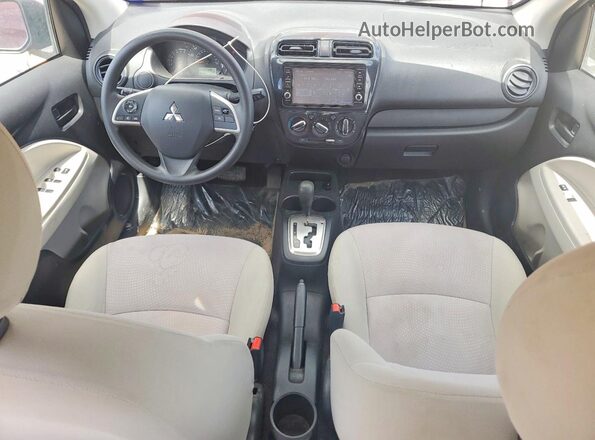 ML32F3FJ1KHF12157 2019 MITSUBISHI MIRAGE Purple Vista del salpicadero