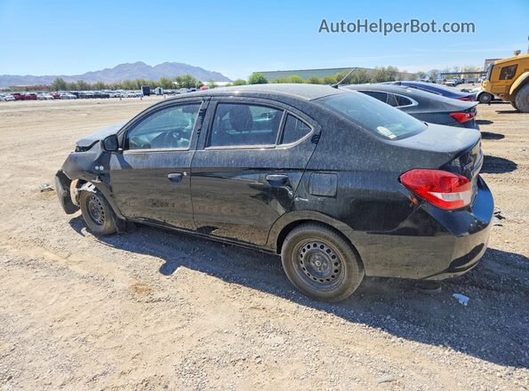ML32F3FJ2HHF19529 2017 MITSUBISHI MIRAGE Black Rear left