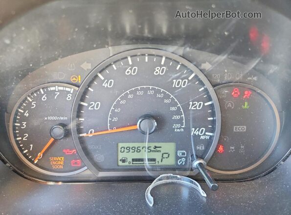 ML32F3FJ2HHF19529 2017 MITSUBISHI MIRAGE Black Instrument cluster view